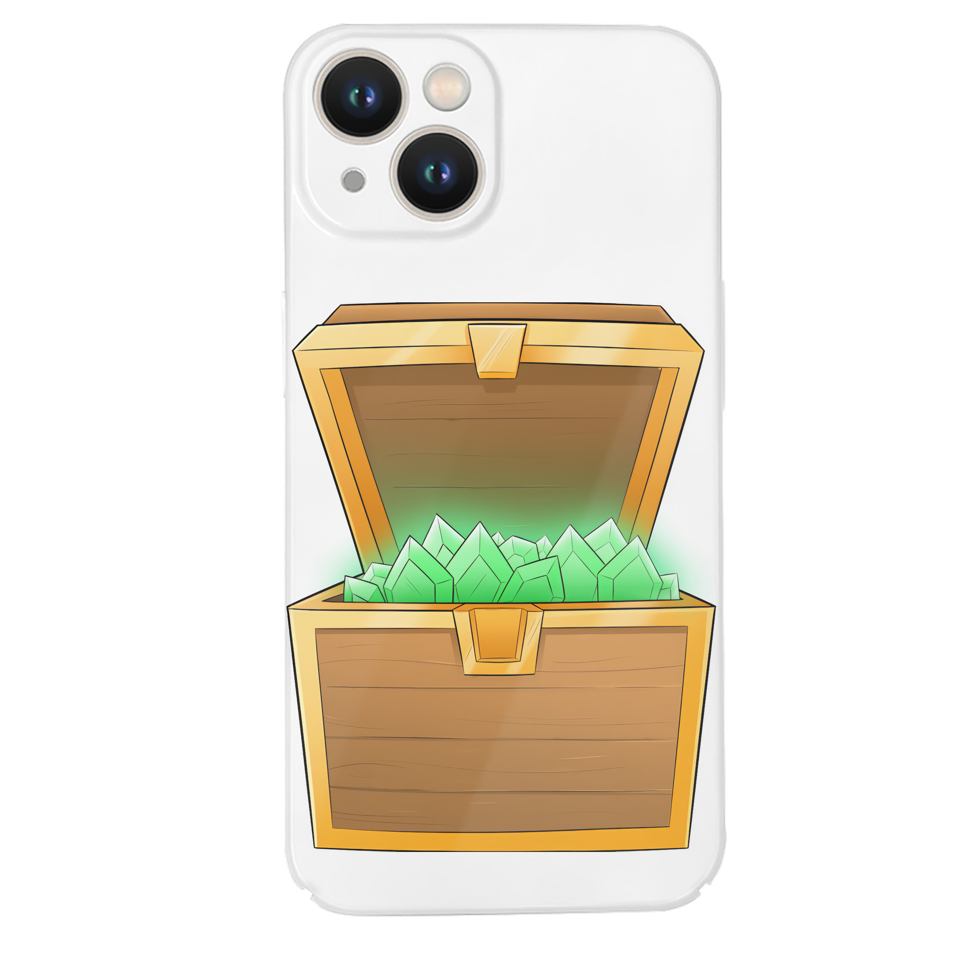 （画像用） マインクラフト ブロックの世界 Minecraft MC Block world 【iPhone 14シリーズ対応】ハードケース